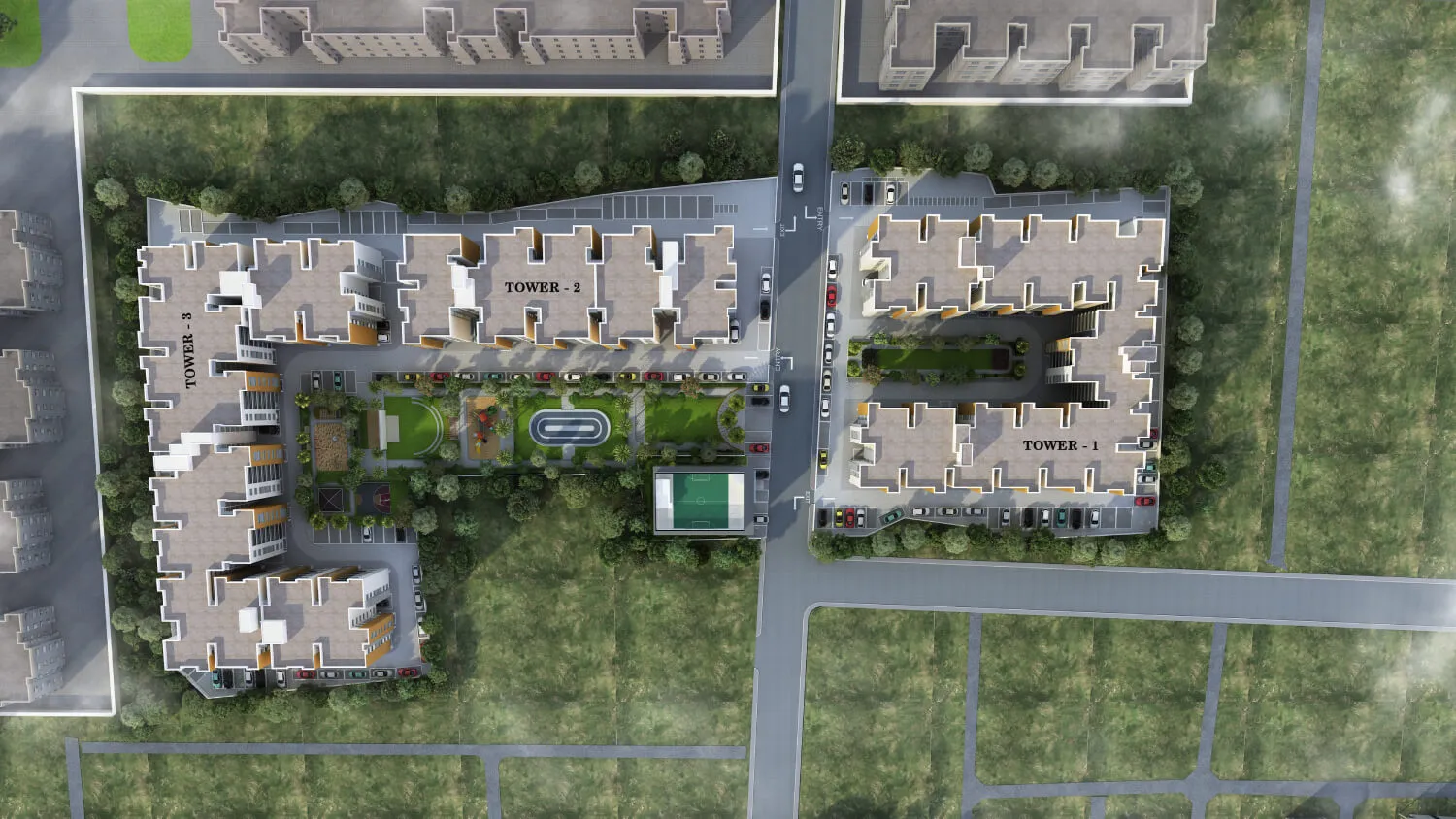 Comparing S&P Courtyard vs. Apartments in Central Chennai