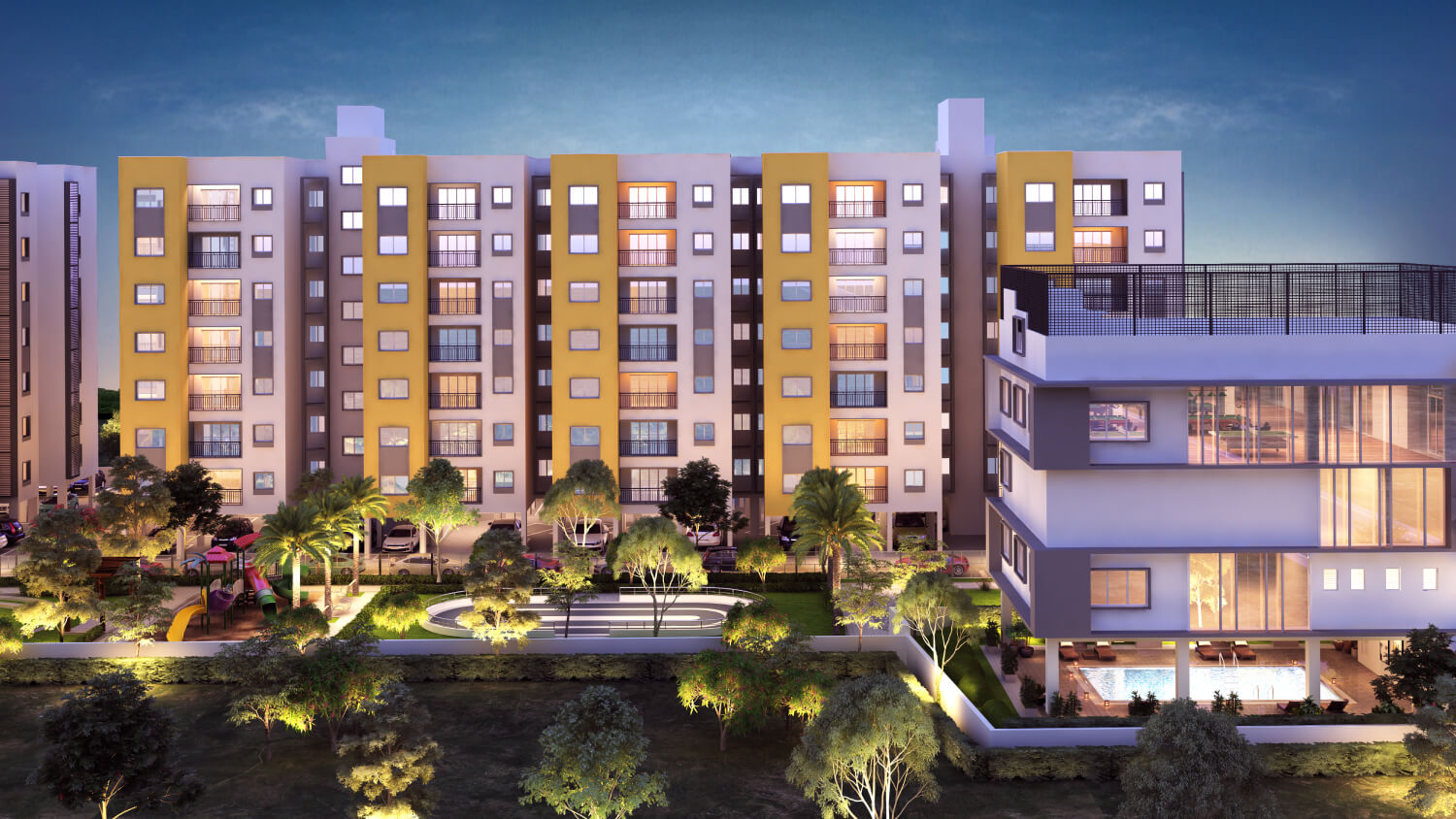 Flats in mogappair west 