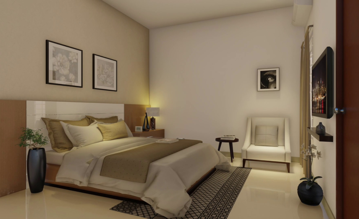 apartments for sale in mogappair west-sandp-courtyard