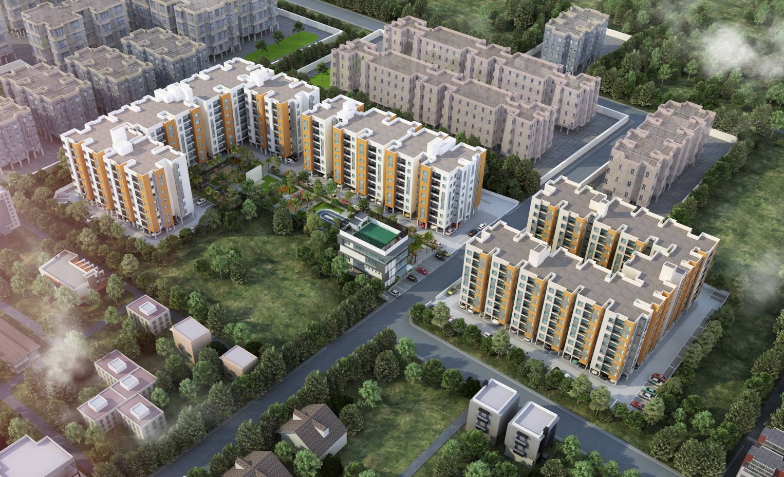 Flats in Mogappair West