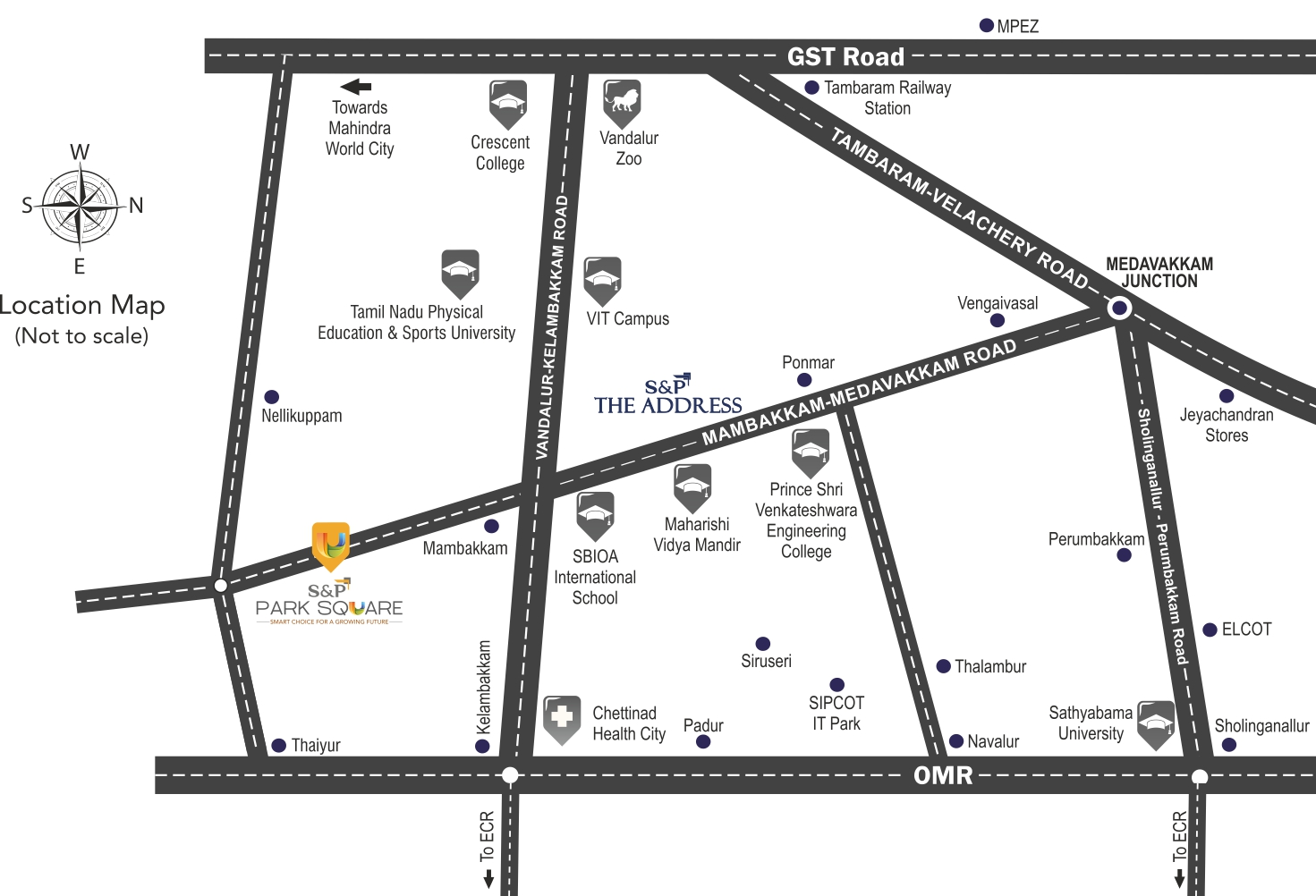 Plots near vandalur kelambakkam road