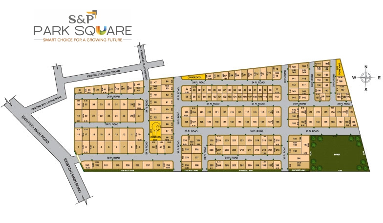 plot for sale in vandalur kelambakkam road-sandp-park-square