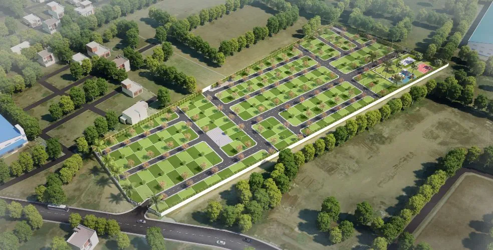 plots near kelambakkam vandalur road-sandp-park-square